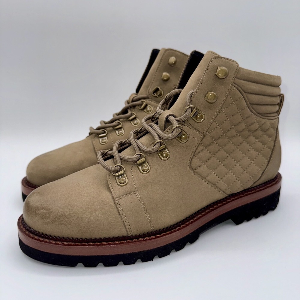 Blondo Helen Boots Women's Size 8.5‎ Brown Quilted Waterproof Leather